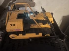 Vintage 1970s Mighty Tonka T-9 Bulldozer Pressed Steel Construction Toy