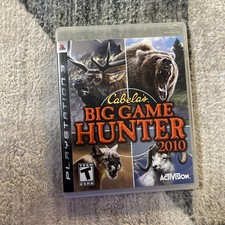 Cabalas Big Game Hunter 2010 PS3 Playstation 3 Game Disc and Case