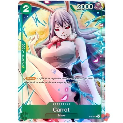 Carrot P-070 Promo One Piece Card Game TCG Englisch NM Event Pack ENG