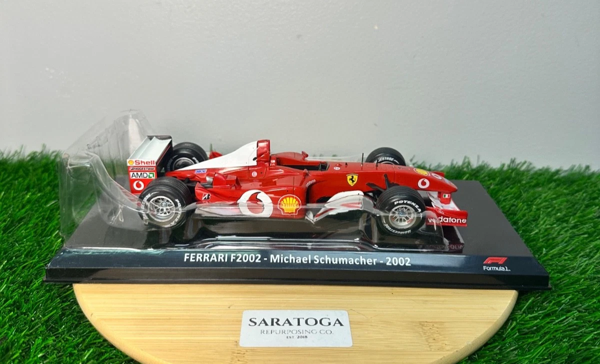 Michael Schumacher Diecast Formula 1 Cars Ferrari 2002 Vehicle