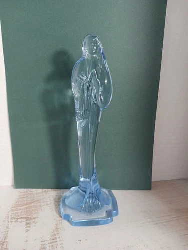 HIESEY GLASS BLUE MADONNA HCA 95 Z2