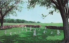 Diamond Missouri George Washington Carver Cemetery Civil War Vtg Postcard I25