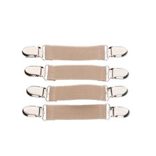 2 Pairs Stainless Steel Clips, Elastic Clips compatible with