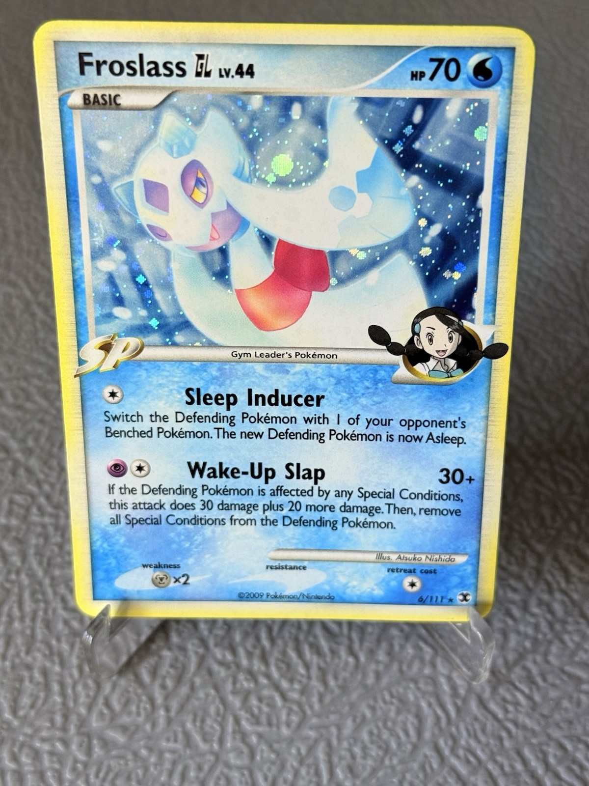 Froslass GL 6/111 Holo (SP) Platinum Rising Rivals Pokemon Card LP+