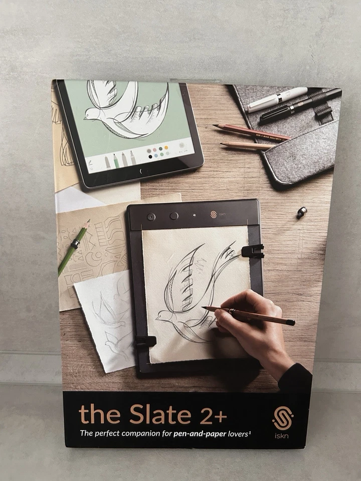 Grafik Tablet von iskn "The Slate 2+" für PC, Mac, Android, iPad und iPhone neu!