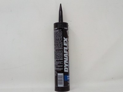 DYNAFLEX ULTRA 10.1 Oz. Black Advanced Exterior Window Door And Siding Sealant