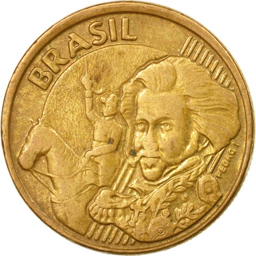 Brazil | 10 Centavos Coin | Pedro I | Km:649 | 1998 - 2024 - 第 6/12 張圖片