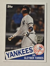 GLEYBER TORRES 2020 Topps - 1985 Topps Baseball #85-74 Yankees All-Star