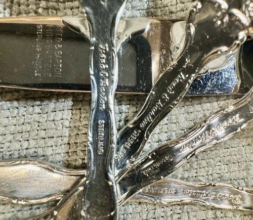 Reed & Barton Tara Sterling Silver (925) Flatware-5 piece Place Setting