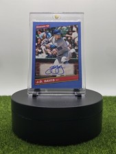 Panini 2020 Donruss Retro 1986 Signatures J.D. Davis #86S-JD Autograph Mets