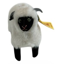 Steiff Snucki Sheep 1520/11 West Germany 4" With Button Ear Tag