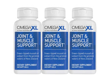 Pack 3 - Omega-XL 300 Softgels Joint Health Supplement, USA Fresh Stock