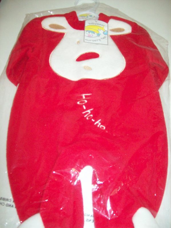 Costume grenouillère Noël pour photo de bébé 0-3 mois en velours