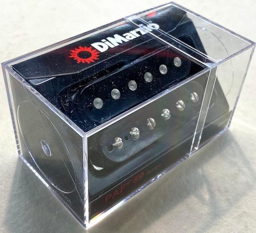 Pastilla puente guitarra eléctrica DiMarzio DP275-BK 59 PAF negra Humbucker - Imagen 2 de 2