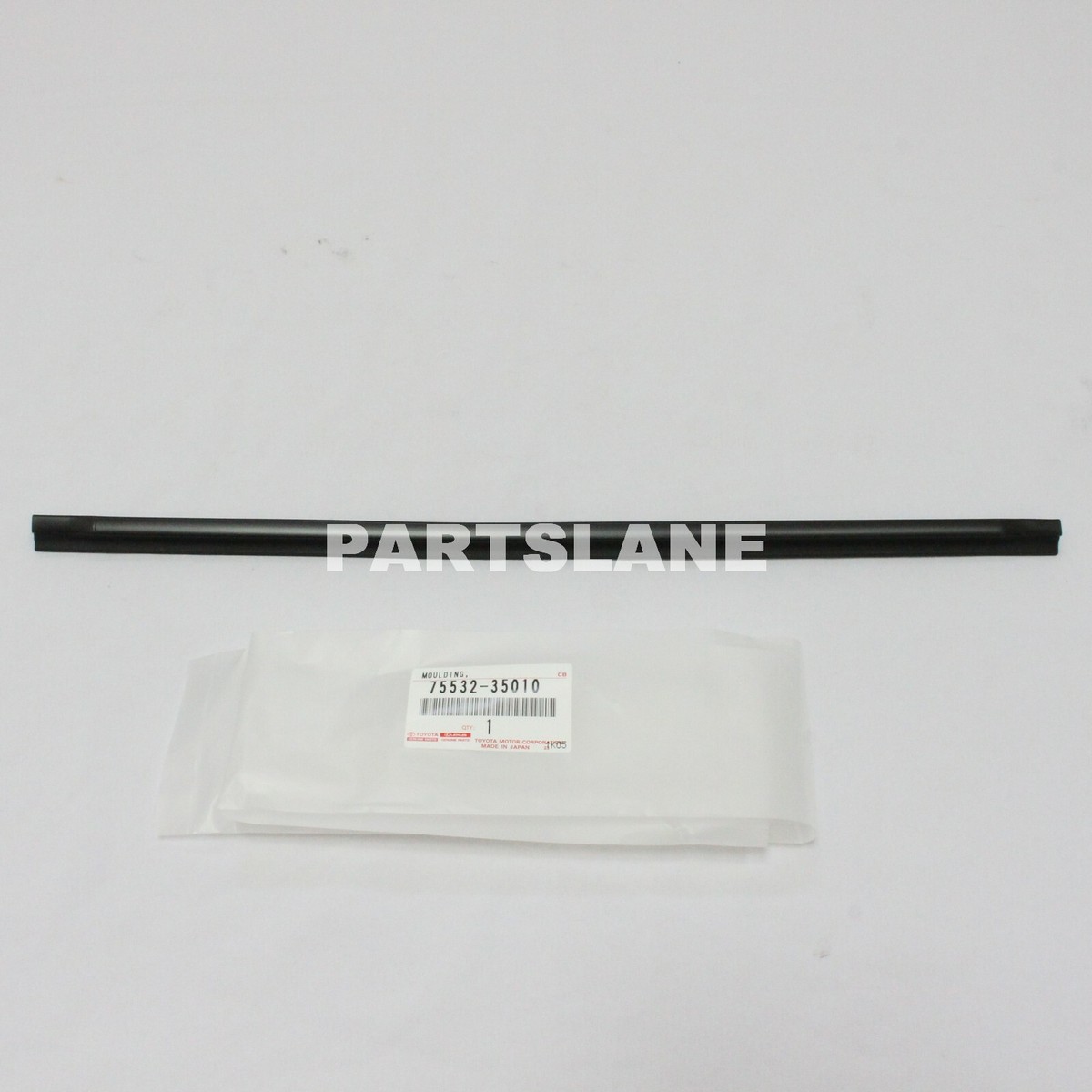 75532-35010 Toyota OEM Genuine MOULDING, WINDSHIELD, OUTSIDE