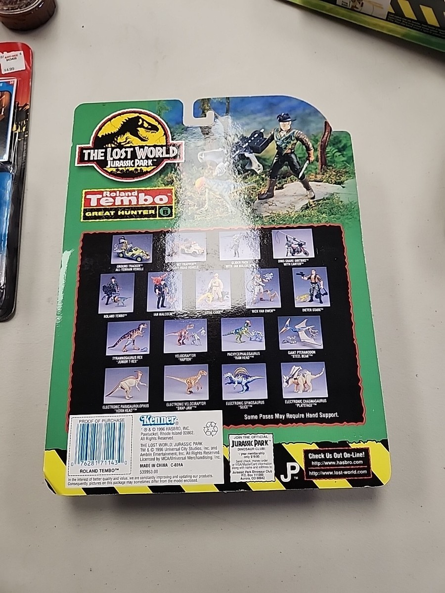 ROLAND TEMBO Jurassic Park Dinosaurs 1996 II 2 Lost Worlds MOC