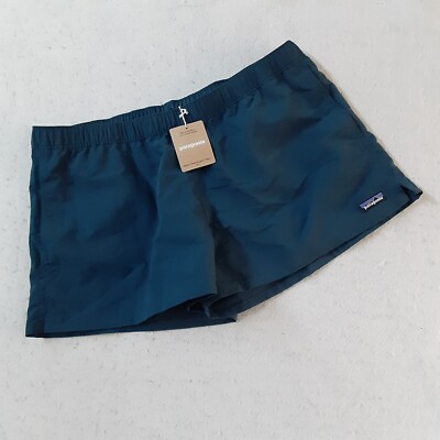 Patagonia Barely Baggies Shorts Tidepool Blue 2.5'' Women's XL New
