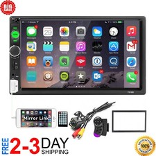 Radio Estereo De Pantalla Para Coche Carro Pantalla Tactil Doble Din Bluetooth 7