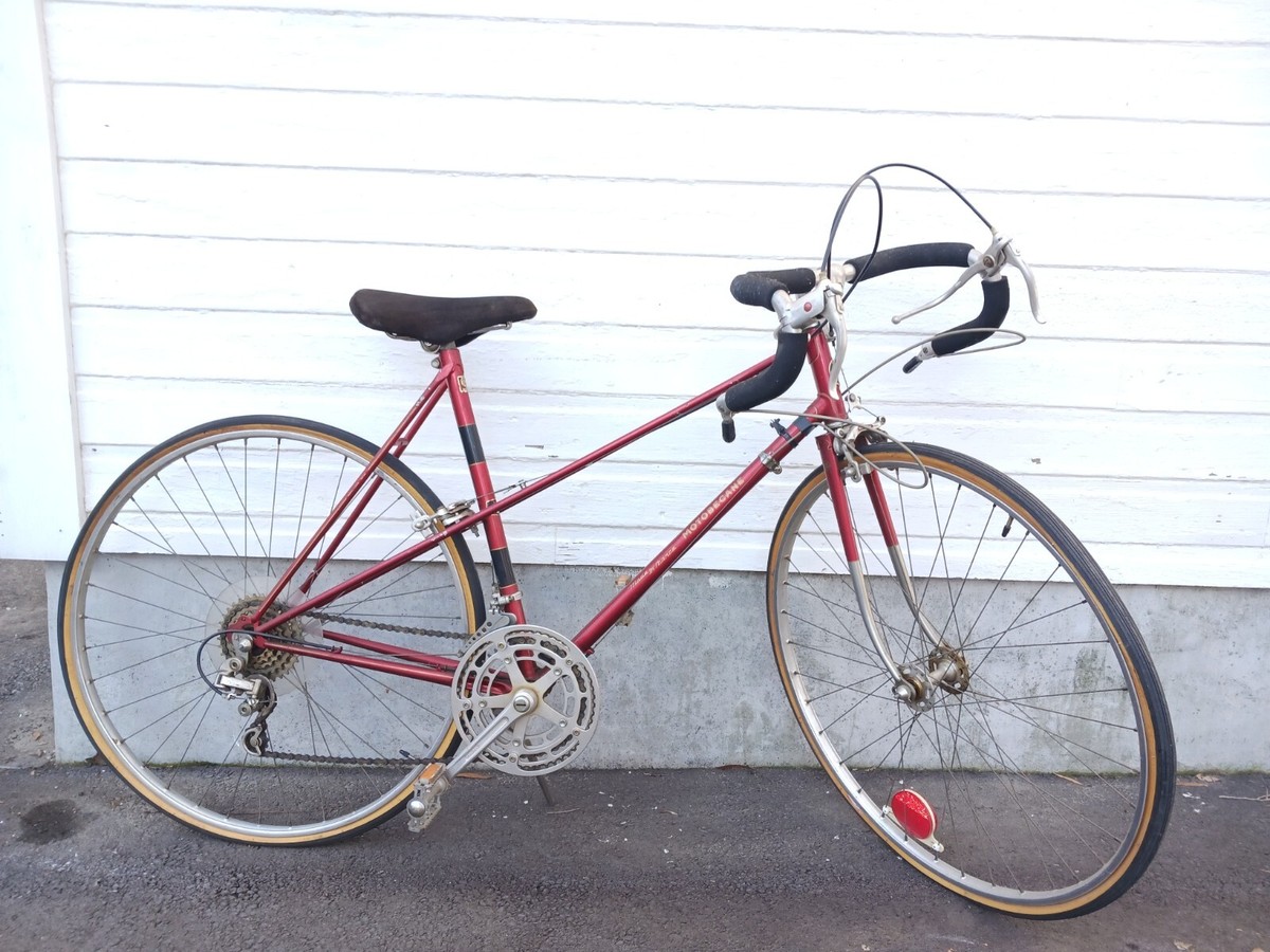 Vintage Motobecane Bicycle Red Black Road Bicycle Quality