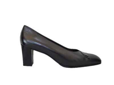 SCARPE DECOLLETE DONNA STARLET PELLE NERO TACCO NUMERO 41 GOMMA