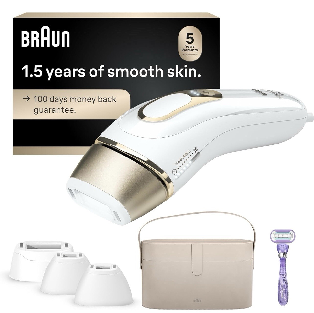 Braun Silk-Expert Pro 5 PL5137 IPL Permanent Hair Removal System | eBay