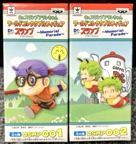 Figura Coleccionable Dr. Slump Arale Norimaki & Gatchan World Memorial Parade JP