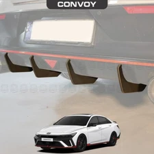 [CONVOY x VELOCE] Diffuser Fin Extensions for Hyundai Elantra N 2024+