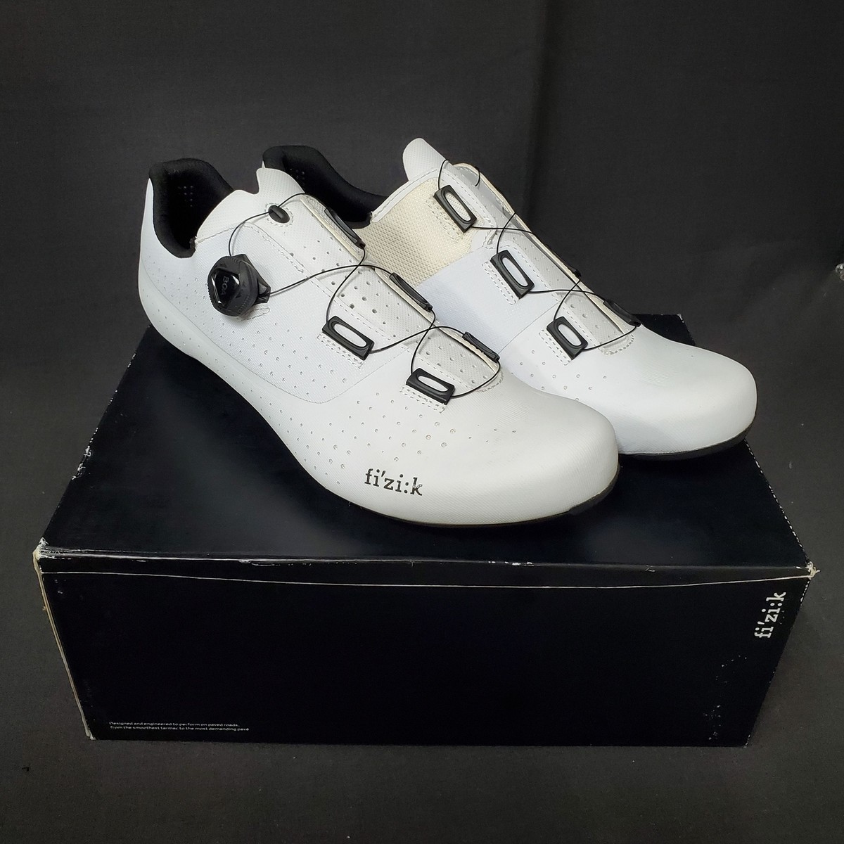 Fizik Tempo Overcurve R4 Men's Road Cycling Shoes, White