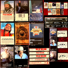 ALABAMA GEORGE STRAIT WILLIE NELSON HANK WILLIAMS JR COUNTRY CASSETTE LOT BEST