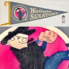 1960’s Washington Senators Nationals Vintage Pennant MLB Baseball 11.5x29 — photo 1