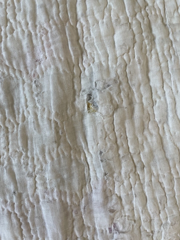 Vintage Quilt Grandma’s Flower Garden Hexagon Hand Sewn 70 x 72” Cutter