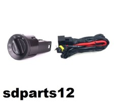 Vw Bora Golf Polo Passat Interruttore Devioluci Comando Luci con Cablaggio