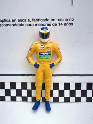 Michael Schumacher Benetton B192 Figur 1992 1/43 Diecast F1 Auto Cartrix