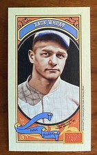 2014 Panini Golden Age Mini ZACK WHEAT Hindu #32 HOF Dodgers