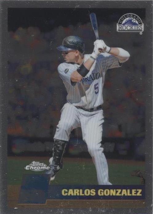 2011 Topps Chrome - Carlos Gonzalez #VC41 - 1 of 1
