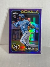 2024 Topps Chrome SAMAD TAYLOR  Purple /250 Rookie RC ROYALS