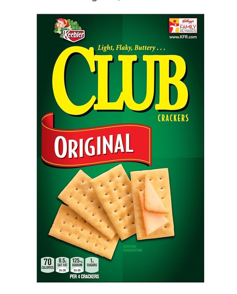 Keebler Club Crackers Original, 13.7 Ounce Box (4 PACK) | eBay