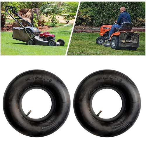 Pair of Lawn Mower Tire 15x6.00-6 Inner Tubes 15X6-6, 15X6x6, 15/6x6 TR13 Valve - Picture 4 of 17