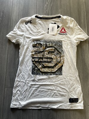 *RARE* UFC Reebok 25th Anniversary Commemorative Vintage Women’s Sz Sm 