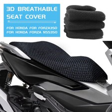 Black Seat Cover Fit For Honda Forza 350 NSS350 NSS 350 Saddle Cushion Protector