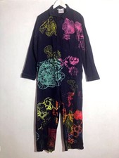 Artist Overalls Navy Blue Work Wear Rachel Carson Jumpsuit Nature Boiler Suit