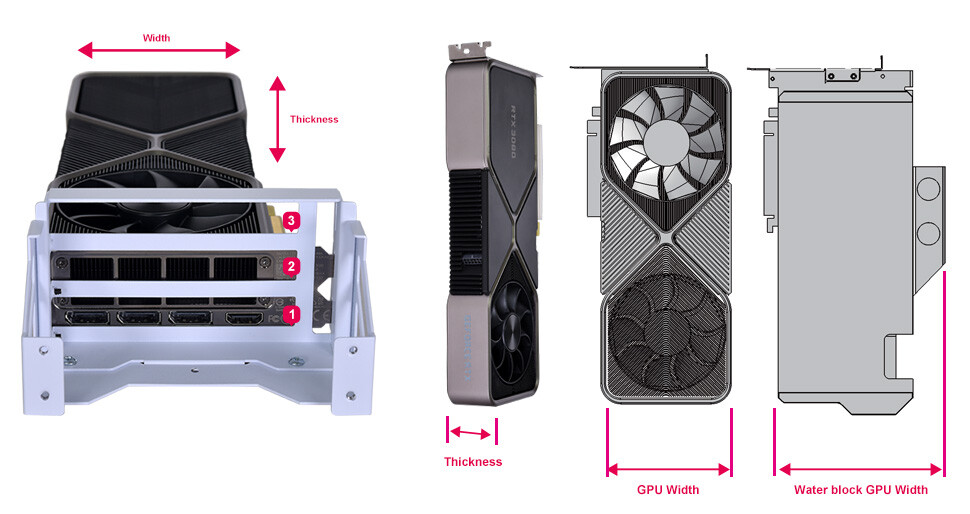 Riser Cable Corsair 570x Vertical Gpu Mount Corsair Mid Tower Case