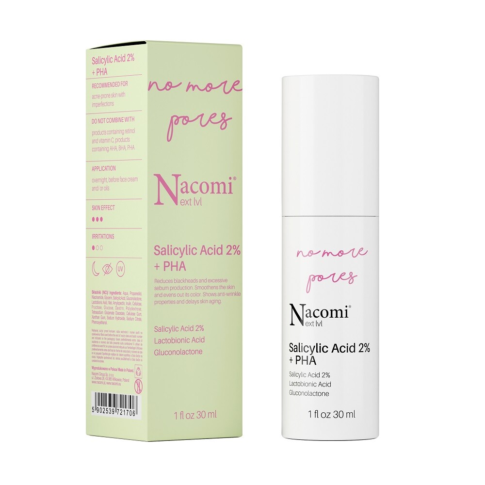 5902539721706 Next Level kwas salicylowy 2 PHA 30ml Nacomi 3790₽