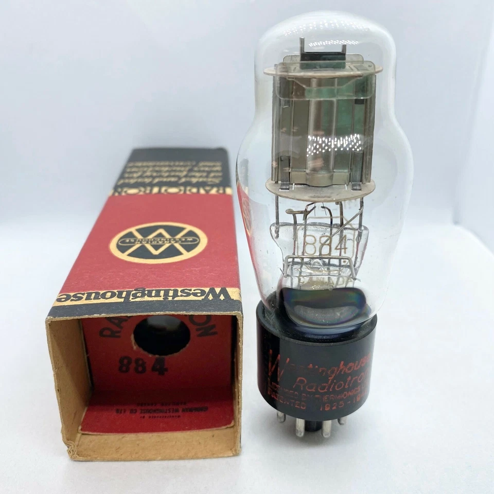 884 WESTINGHOUSE NOS BOXED VALVE TUBE (LC19) - Photo 1/1