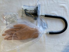 Flexible Anatomical 8 Fake Female Hand, Soft Silicone Nail Practice Tool
