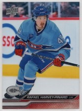 2023-24 Upper Deck Rafael Harvey-Pinard #95 Canadiens Clear Cut