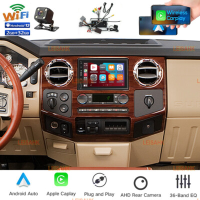 Wifi CarPlay Android Auto Radio GPS Headunit For 2006-2014 F-250 F350 Super Duty