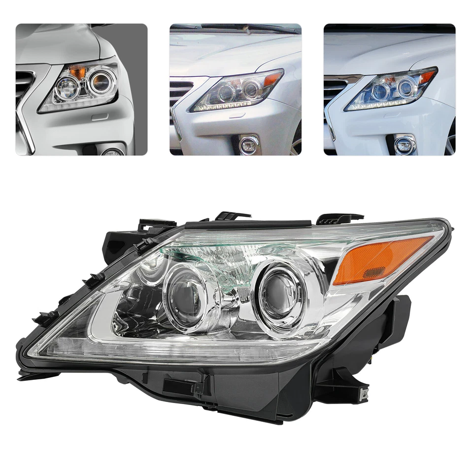 For 2013 2014 2015 LEXUS LX570 HID XENON Left Driver Side OEM Headlight Foto 3 de 4
