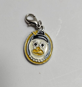 MISS BIRDY Ganz Webkinz  Rare Charm  White no code 2007  use on bracelet etc.