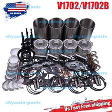 Overhaul Rebuild Kit for Kubota V1702 V1702B Engine KH90 Bobcat 743 733 Z45/22